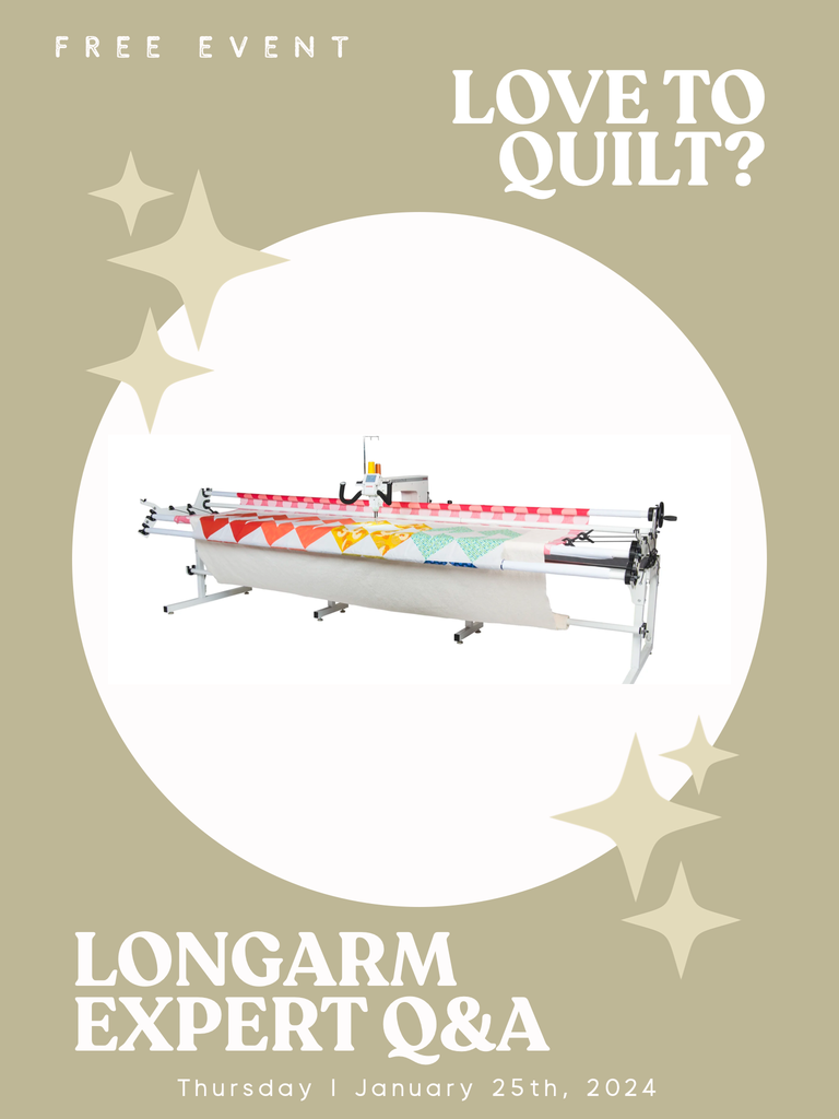FREE Longarm & Quilting Q&A with Expert Kelley McKenzie