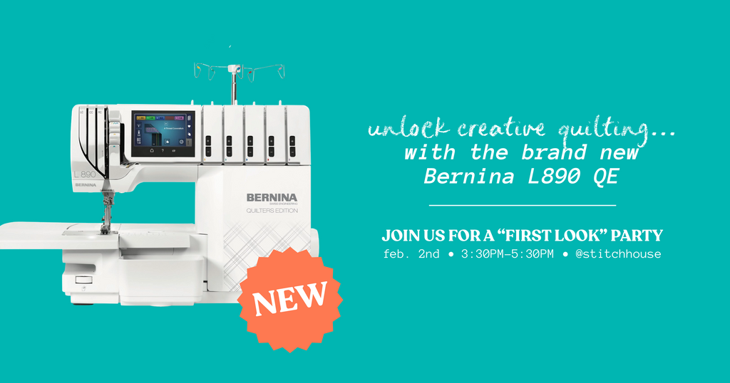 Exclusive Insider Look at the Brand New Bernina... Only at Stitchhouse