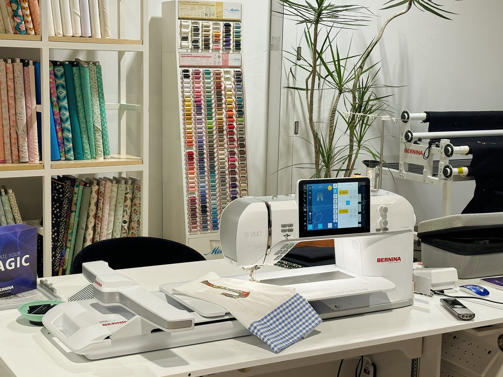 I want to buy your used sewing and embroidery machine back from you